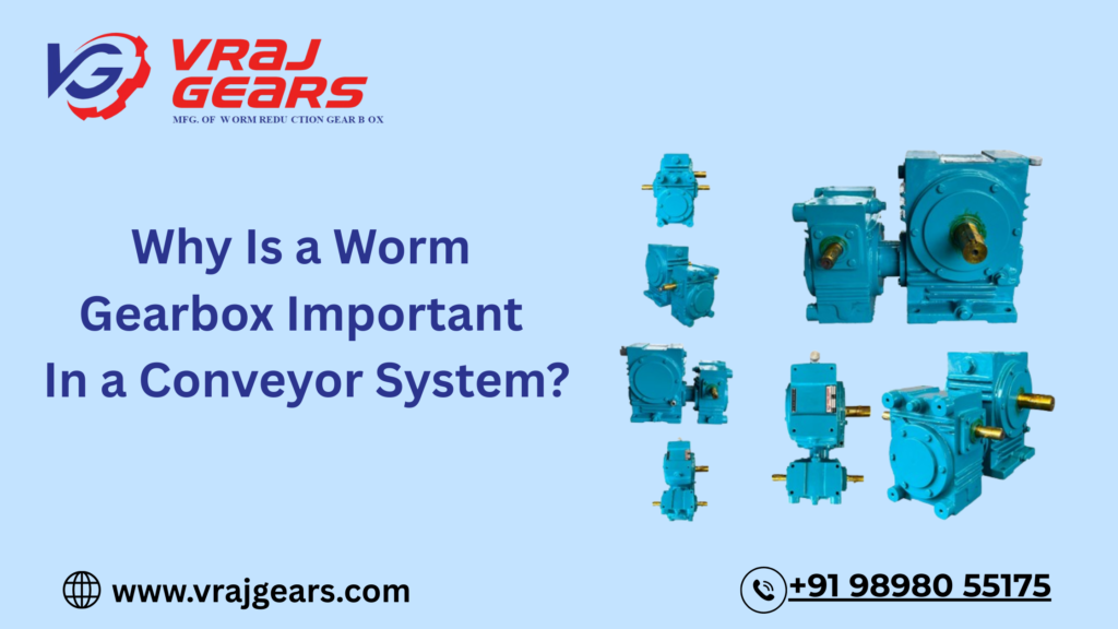 Why Is a Worm Gearbox Important in a Conveyor System?